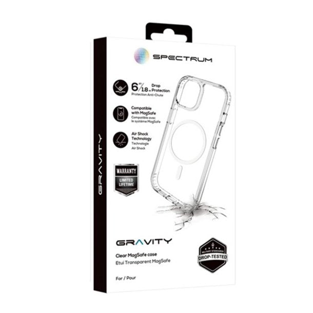 iPhone 16 Plus SPECTRUM Gravity MagSafe Case - Clear