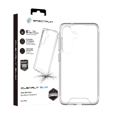 Samsung Galaxy S24 5G SPECTRUM Clearly Slim Case - Clear