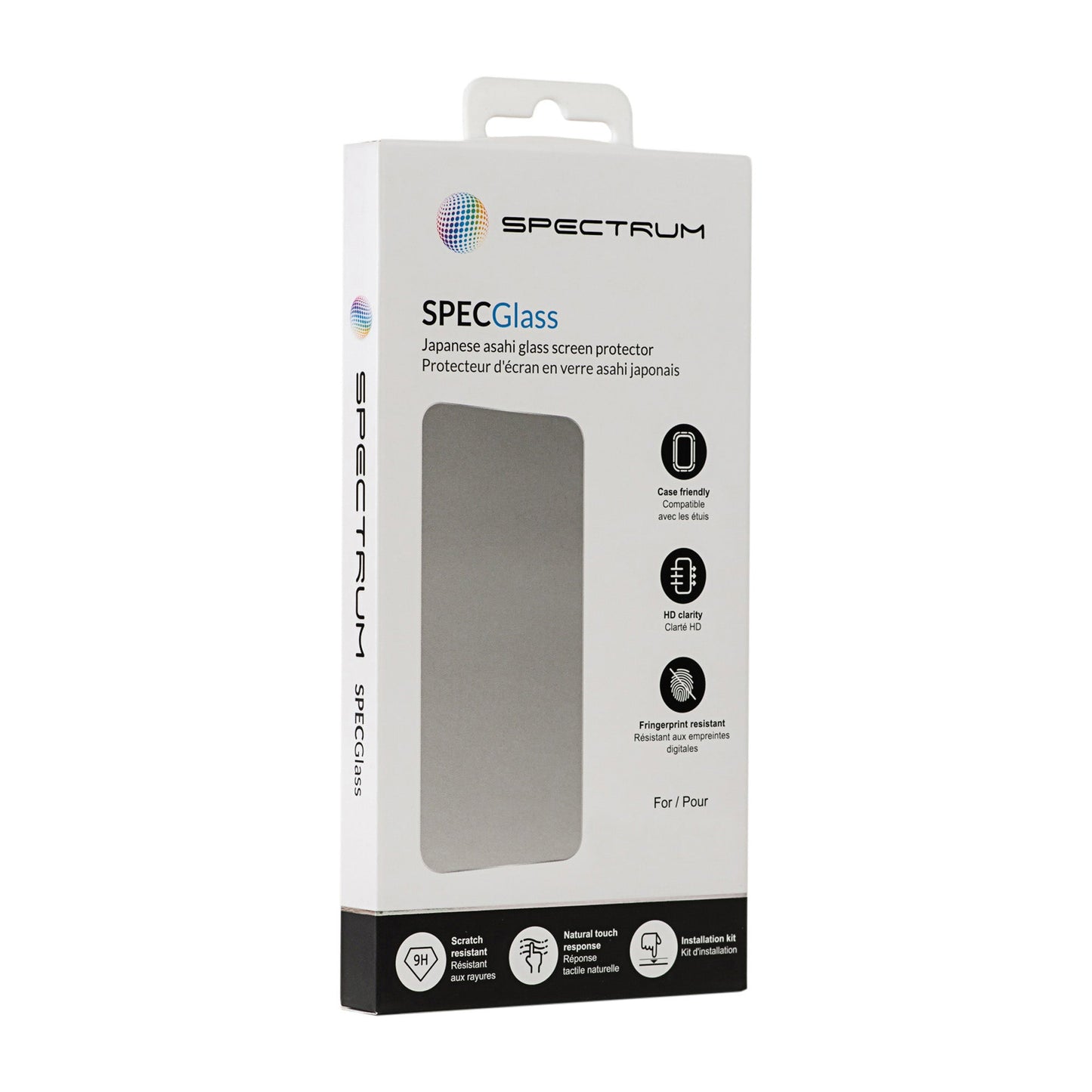 SPECTRUM® SPECGlass Screen Protector w/Tray