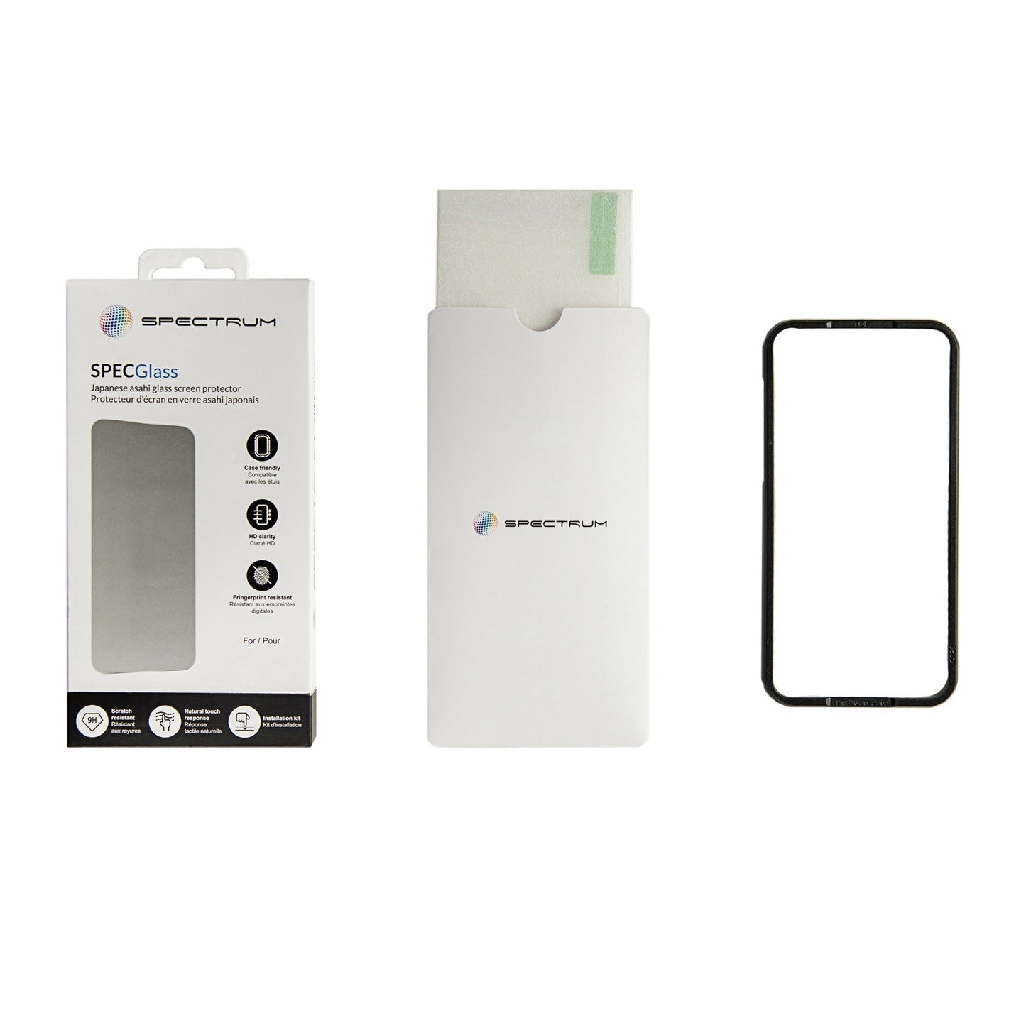 3D Curved SPECTRUM SPECGlass® Screen Protector w/Tray