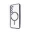 Samsung S23 Black electroplating TPU case with Magnetic Ring - BULK
