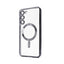 Samsung S23 Plus Black electroplating TPU case with Magnetic Ring - BULK