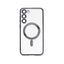 Samsung S23 Plus Black electroplating TPU case with Magnetic Ring - BULK