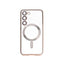 Samsung S23 Gold electroplating TPU case with Magnetic Ring - BULK