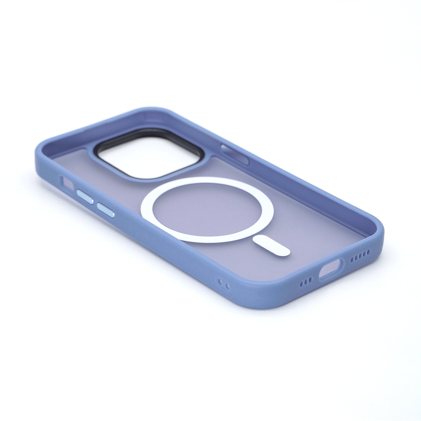 iPhone 15 Plus / 14 Plus Aura Indigo Baby Blue Case w/Magsafe - Bulk