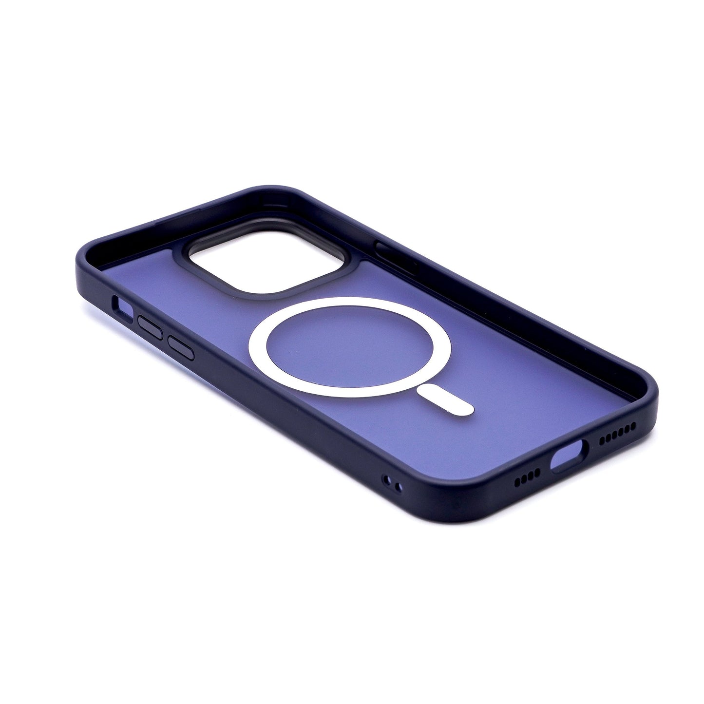 iPhone 14 Pro Max Navy Blue Case w/Magsafe - Bulk